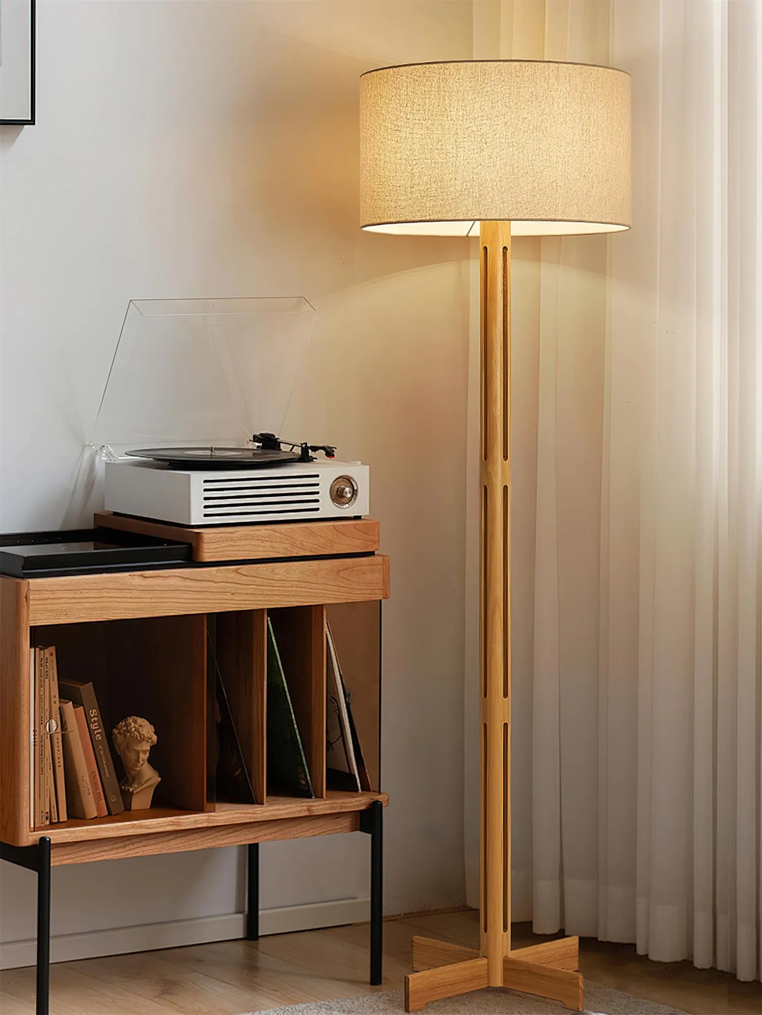 Culver Wood Floor Lamp