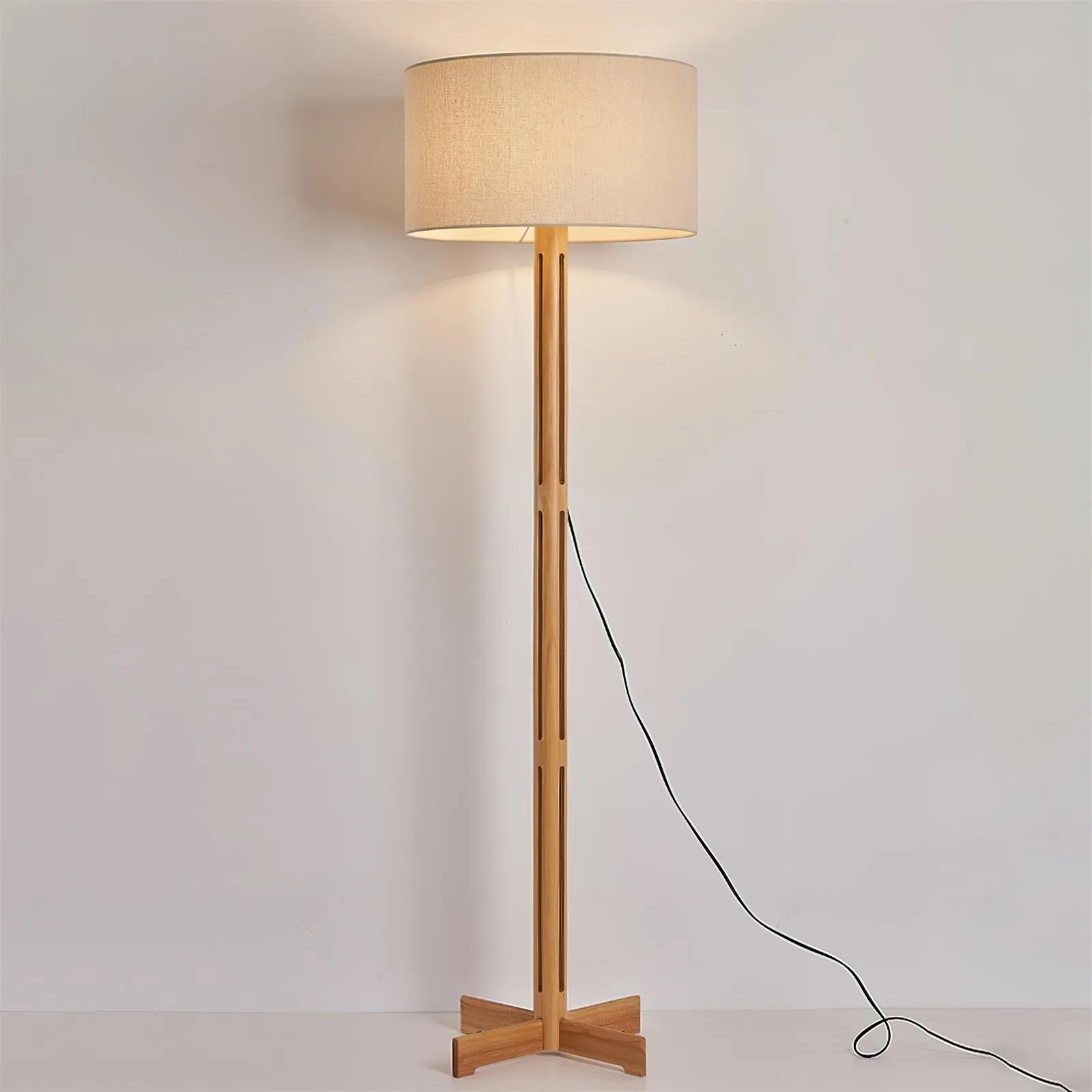 Culver Wood Floor Lamp