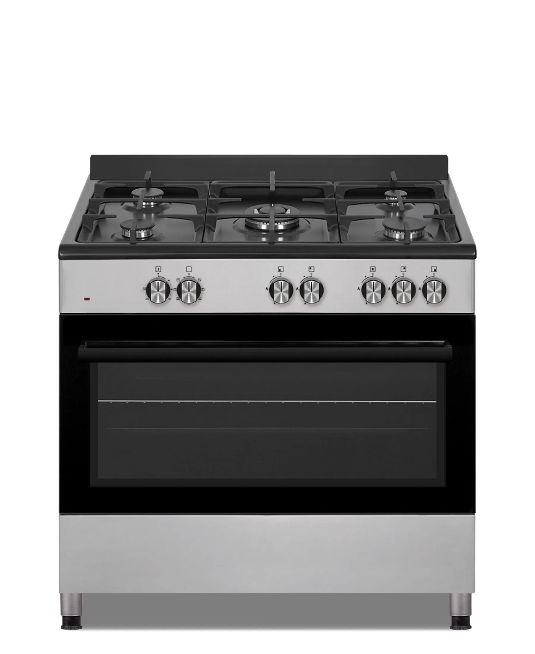 Defy New York Multifunction Range Cooker 5 Burner - Silver