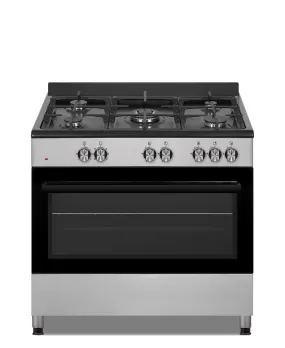 Defy New York Multifunction Range Cooker 5 Burner - Silver