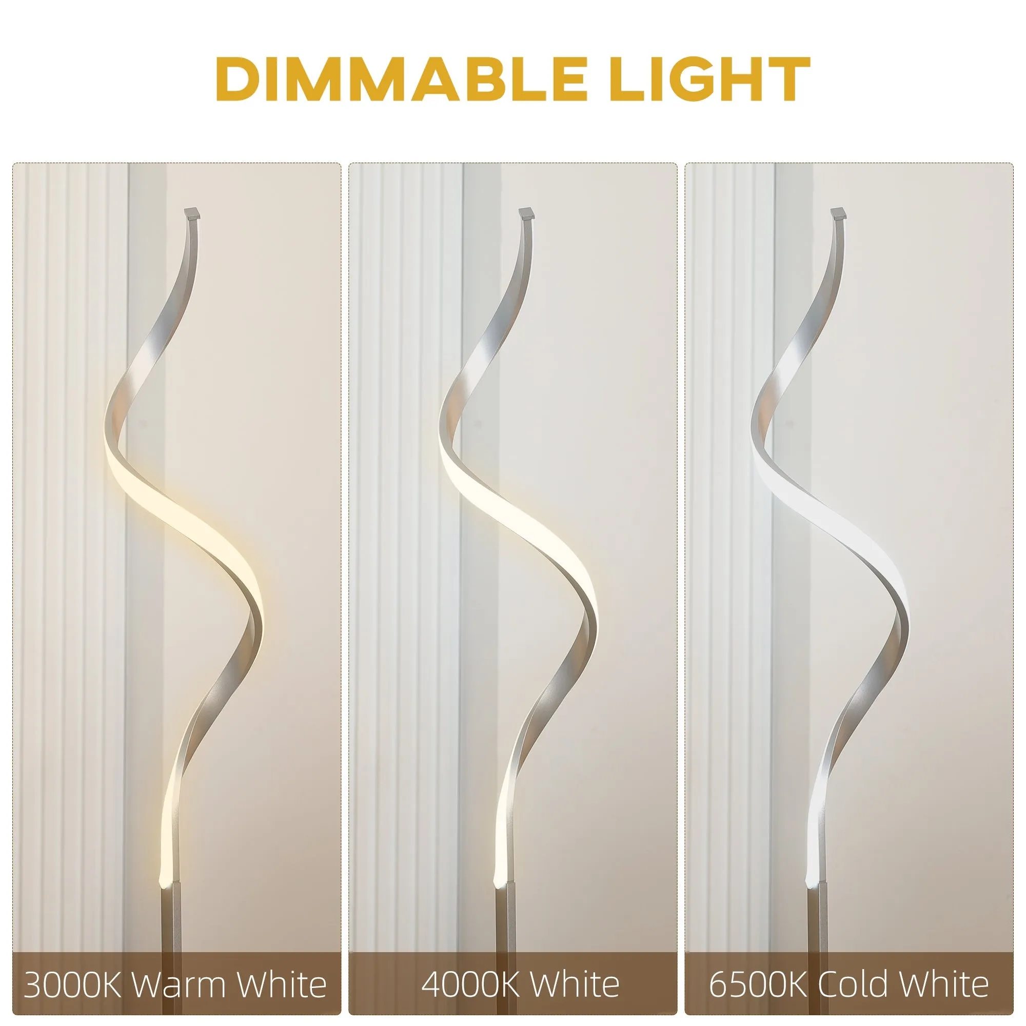 Dimmable Floor Lamp for Living Room