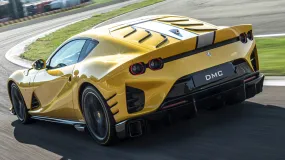 DMC Ferrari 812 Competizione: Forged Carbon Fiber Rear Bumper: fits the OEM SF Superfast Coupe & GTS Spider