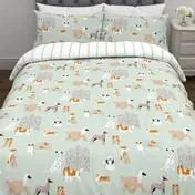 Dog Days Printed Duvet Cover Bedset