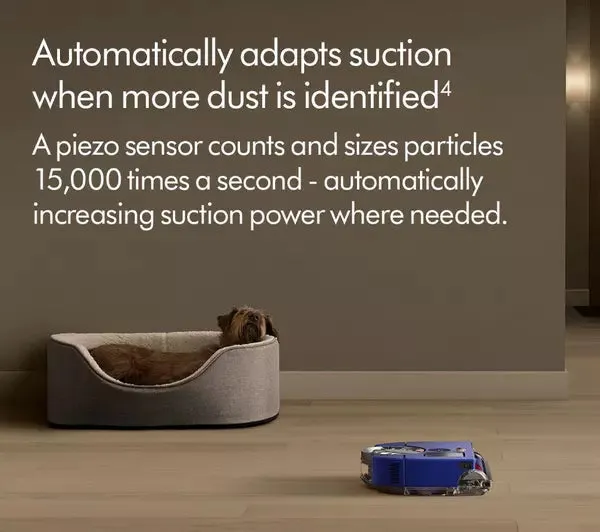 Dyson 360 Vis Nav Robot Vacuum Cleaner Blue and Nickel 360VISNAV