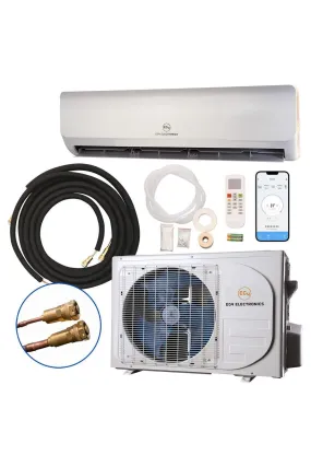 EG4 | 9K Mini-Split Air Conditioner Heat Pump | 9000 BTU | SEER2 29.5 | Plug-N-Cool Do-It-Yourself Installation