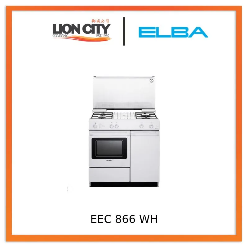 Elba EEC 866 WH 37L Free-Standing Cookers