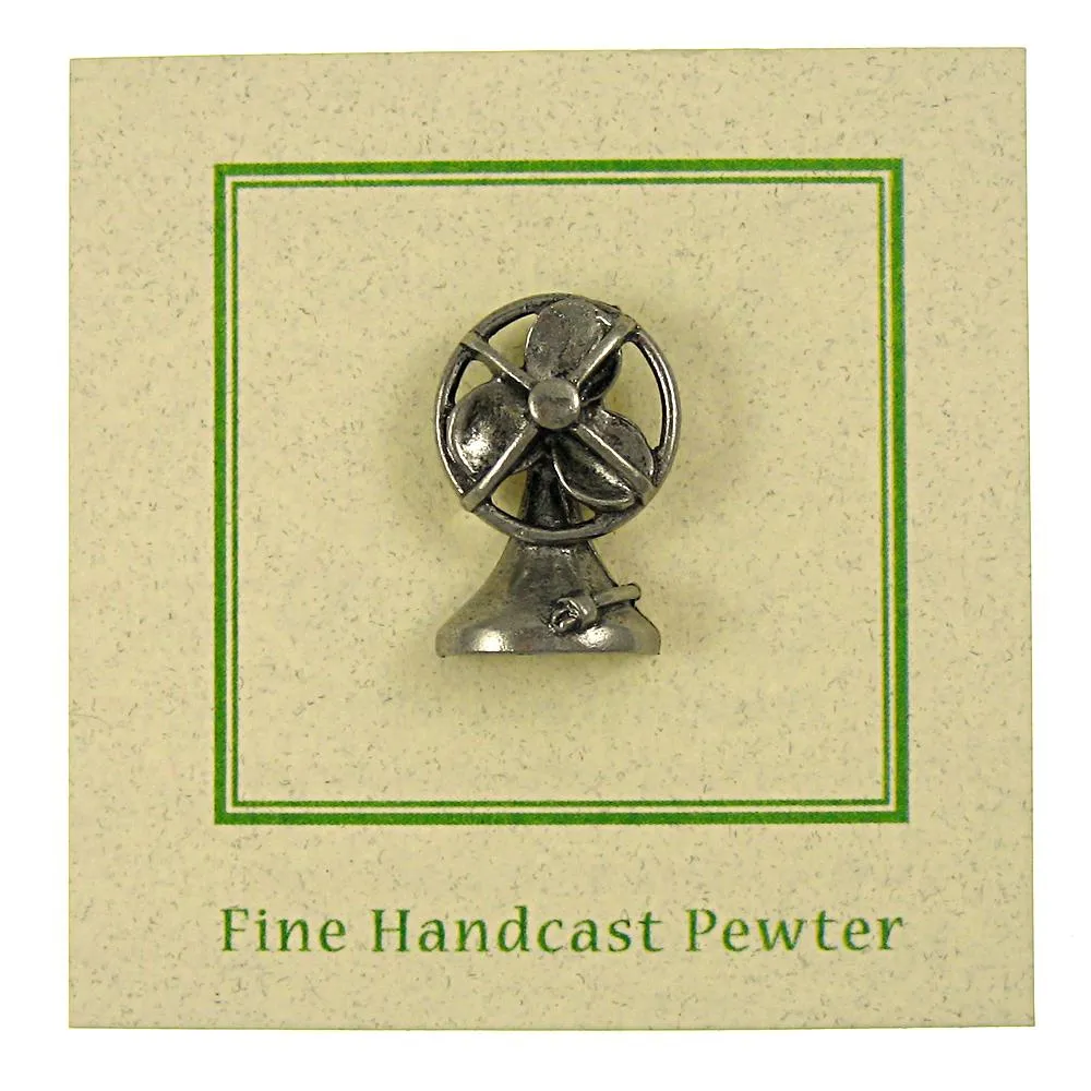 Electric Fan Lapel Pin