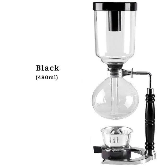 Elegant Glass Siphon Coffee Maker