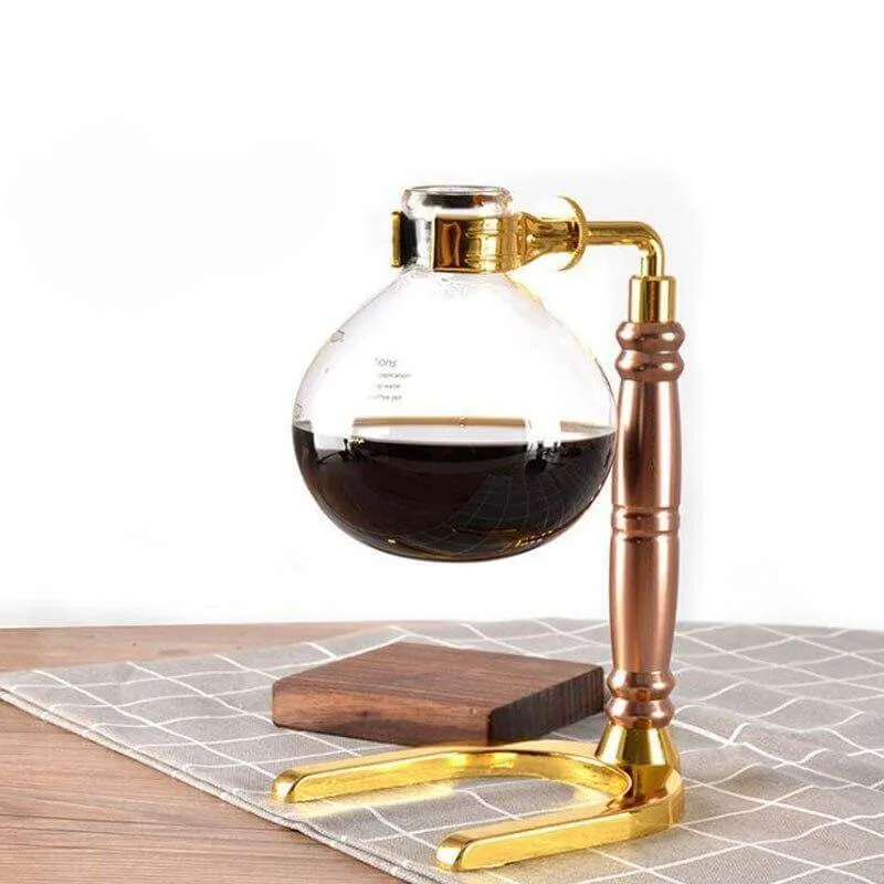 Elegant Glass Siphon Coffee Maker