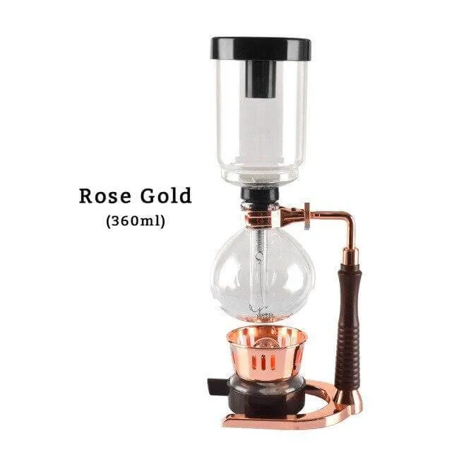 Elegant Glass Siphon Coffee Maker