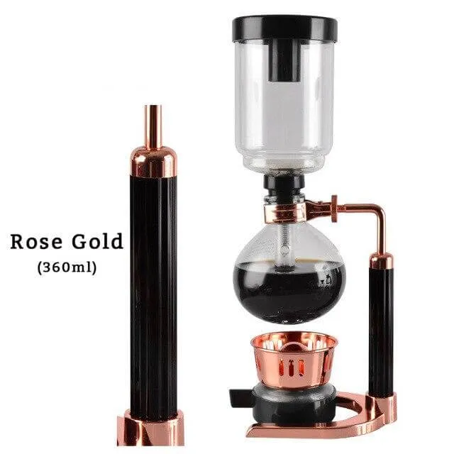 Elegant Glass Siphon Coffee Maker