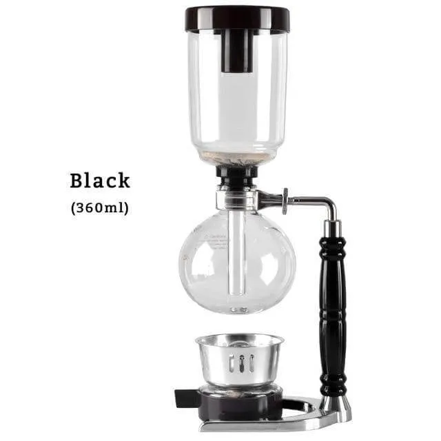 Elegant Glass Siphon Coffee Maker