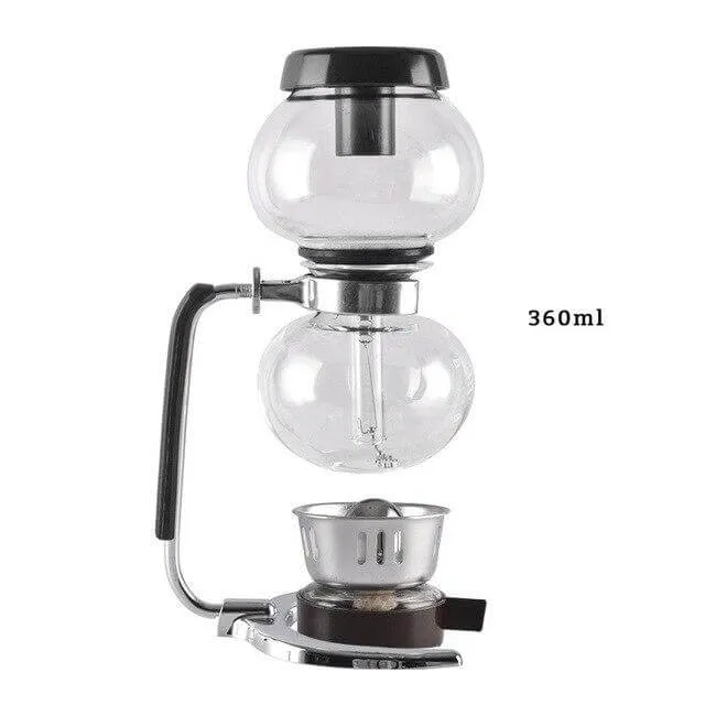 Elegant Glass Siphon Coffee Maker