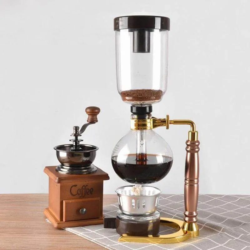 Elegant Glass Siphon Coffee Maker