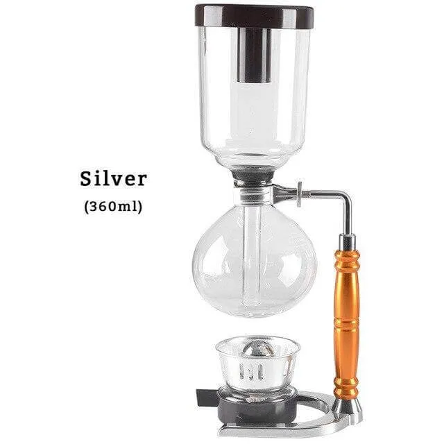 Elegant Glass Siphon Coffee Maker