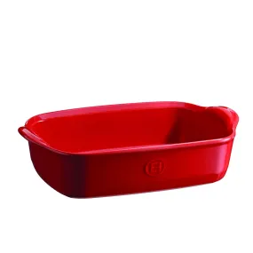 Emile Henry Rectangular Baking Dish - 14" x 10" / Grand Cru