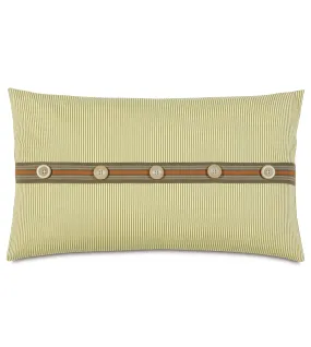 Epic Surf Lime Twist Accent Pillow 13x22