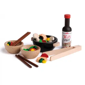 Erzi Wok Stir Fry Set