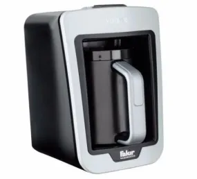 Fakir Turkish Coffee Maker White Automatic Water Feeding, 2.3Lit, Black