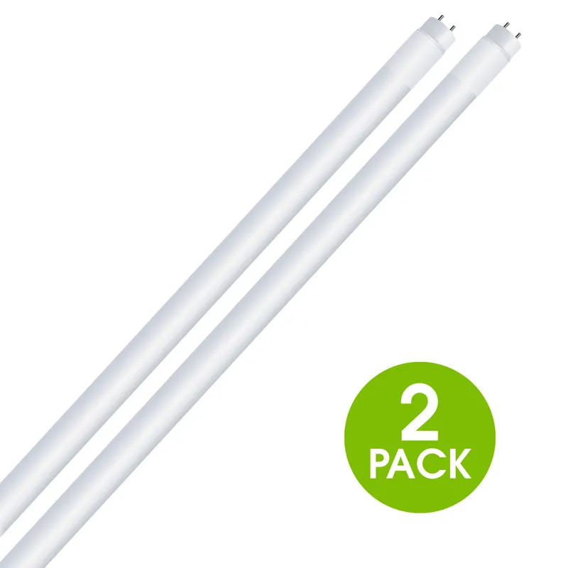 Feit T8 Warm White 48 in. G13 Linear LED Bulb 32 Watt Equivalence 2 pk