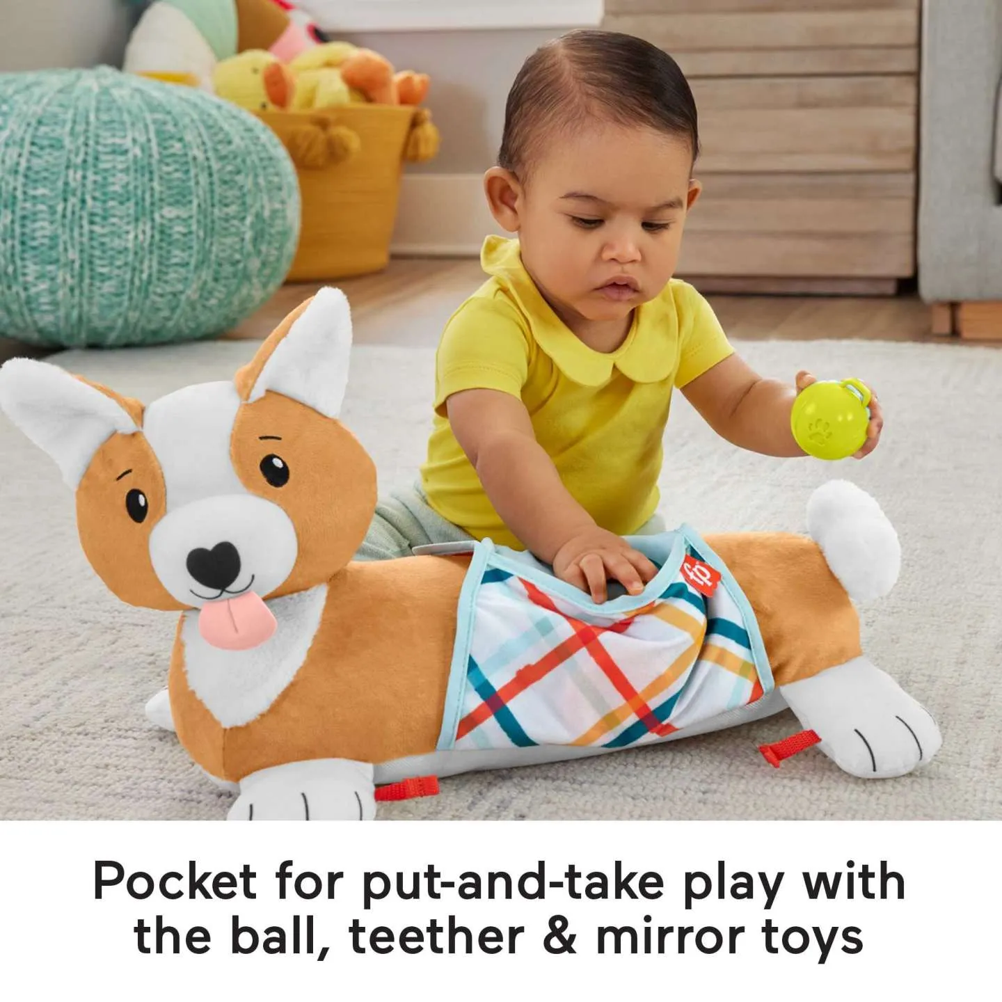 Fisher-Price 3-in-1 Puppy Tummy Wedge