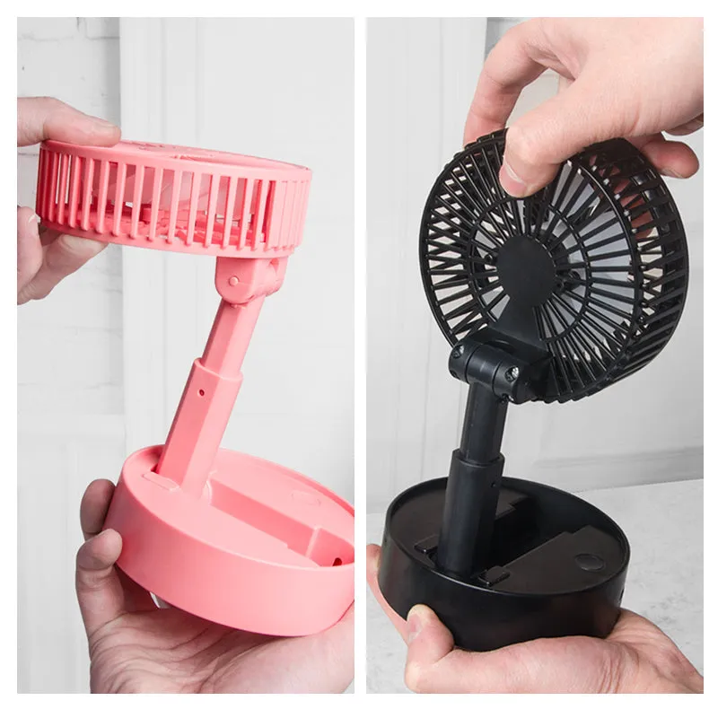 Folding telescopic fan - perfect for summer days