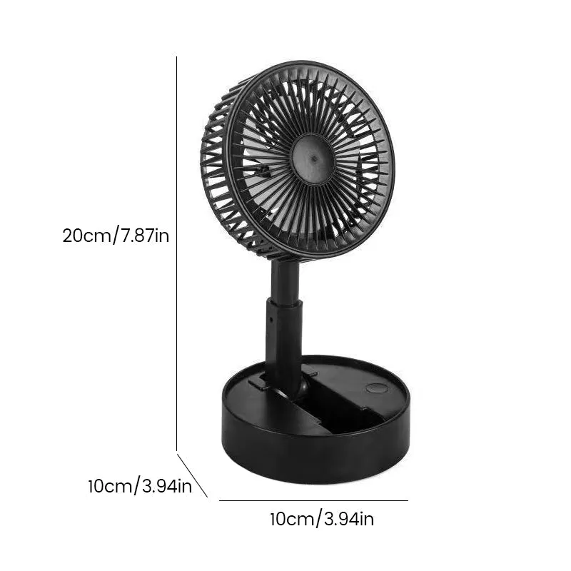 Folding telescopic fan - perfect for summer days