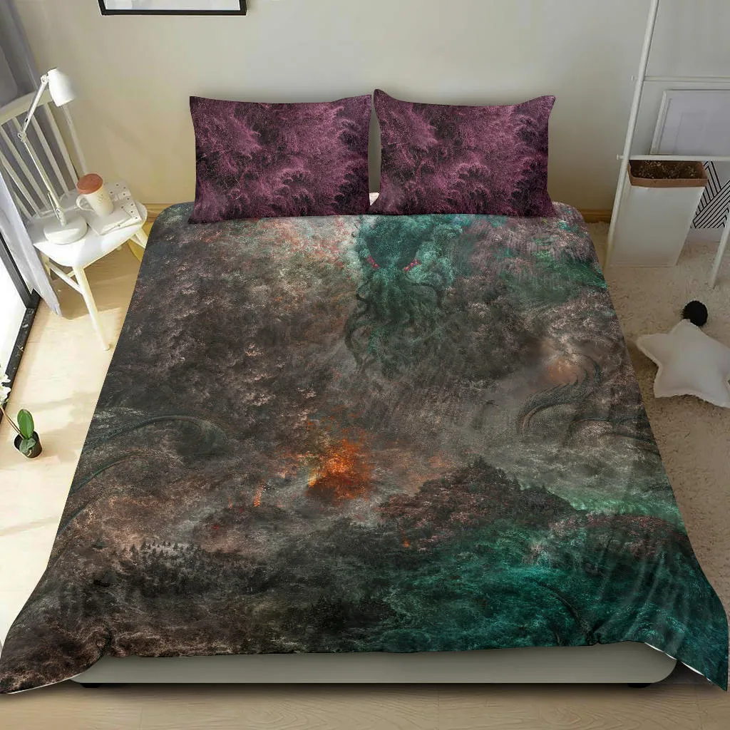 Fractal Cthulhu | Bedding Set | Fractalcraft