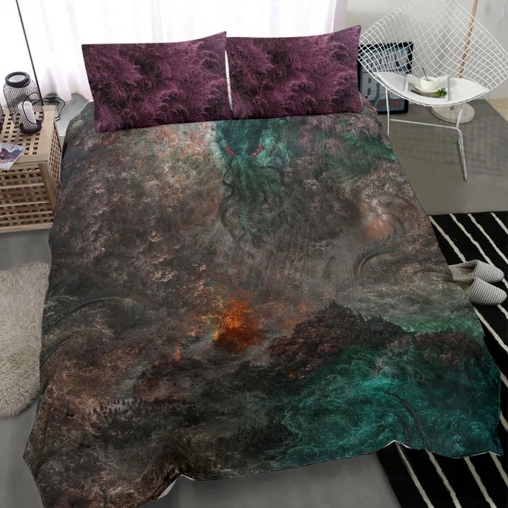 Fractal Cthulhu | Bedding Set | Fractalcraft