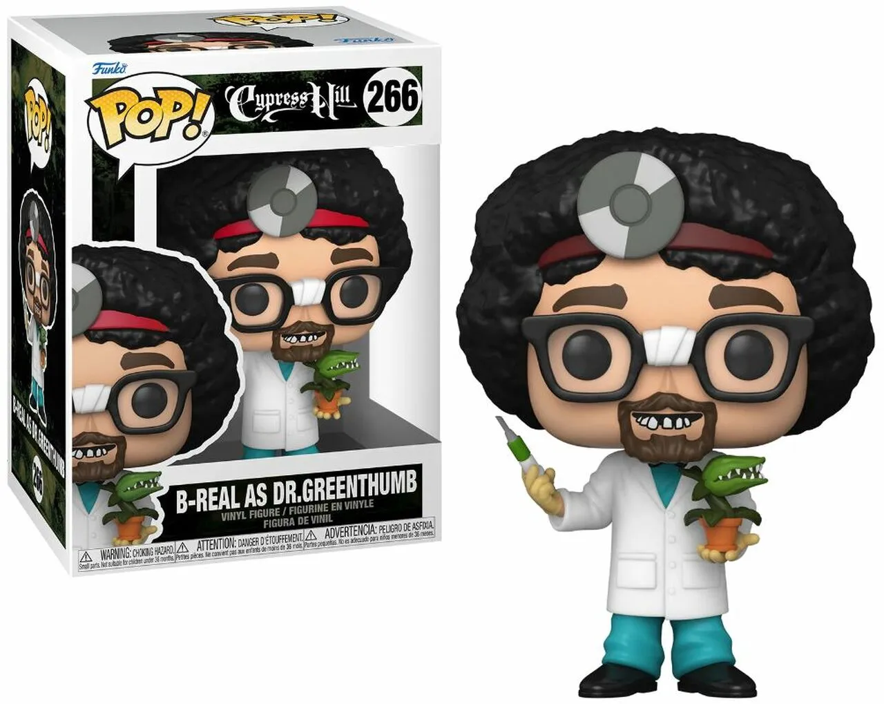 Funko Pop Rocks - Cypress Hill B-Real As Dr. Greenthumb #266