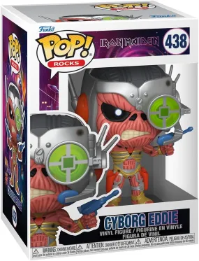 Funko Pop Rocks - Iron Maiden Cyborg Eddie #438