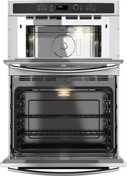 GE JT3800SHSS 30" Combination Double Wall Oven in Stainless Steel