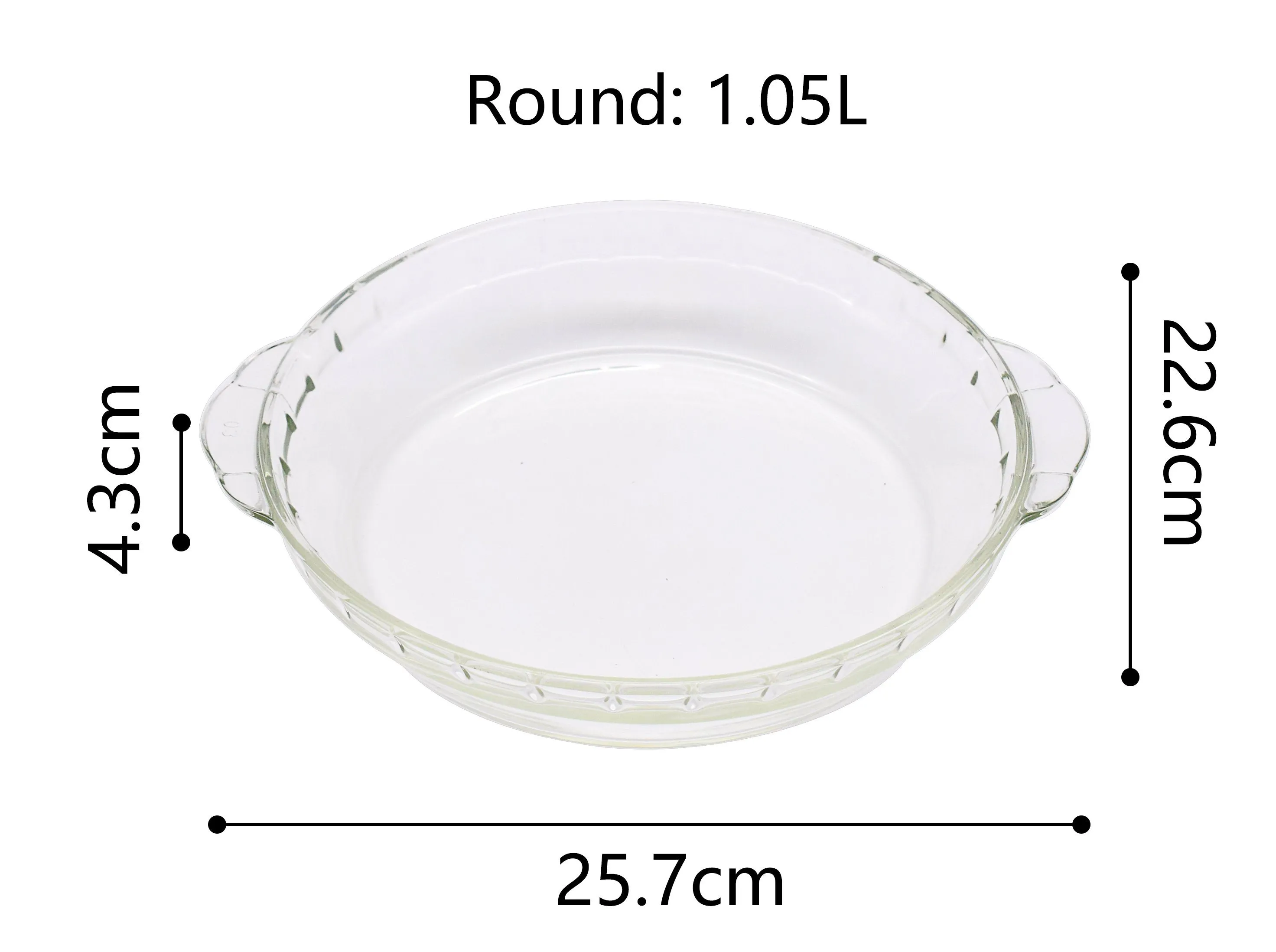 Glass Baking Dish 1.05L