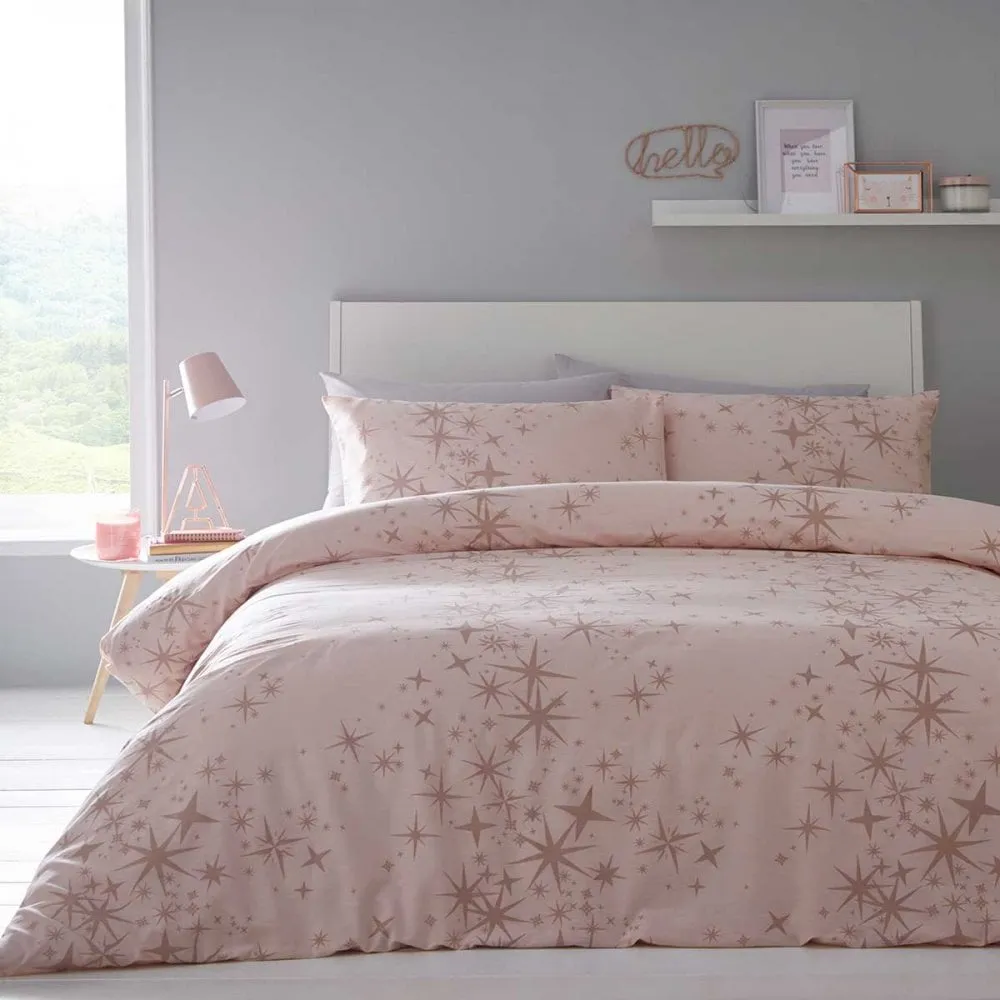 Glitter Star Duvet Set