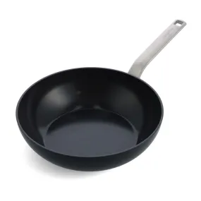 GreenPan Evolution 28cm Wok, Black [PFAS FREE]