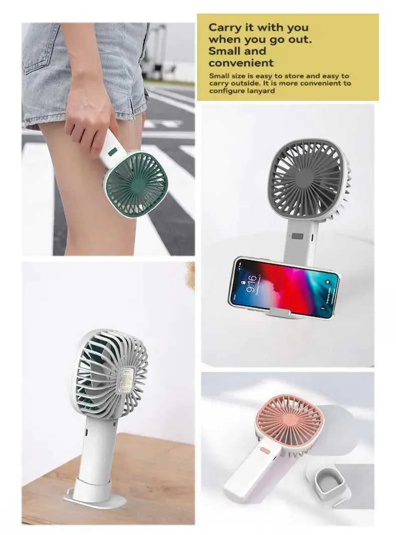 Handheld Mini Fan Portable USB Charging