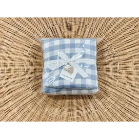 Hyannis Linen Duvet Cover (F/Q)-Coastal Blue