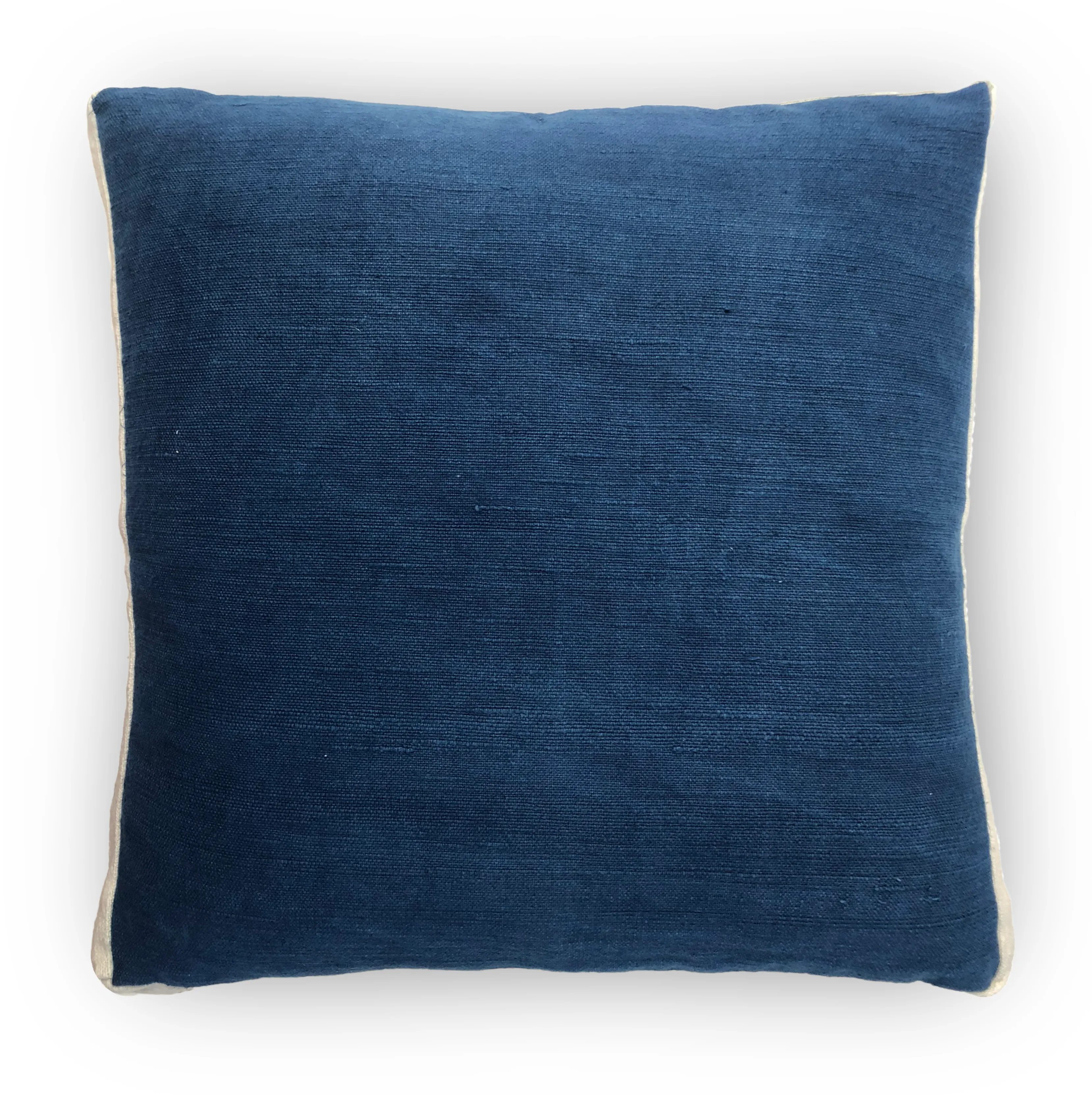 Indigo & Himalayan Contour Line Cover Pillow 18x18in