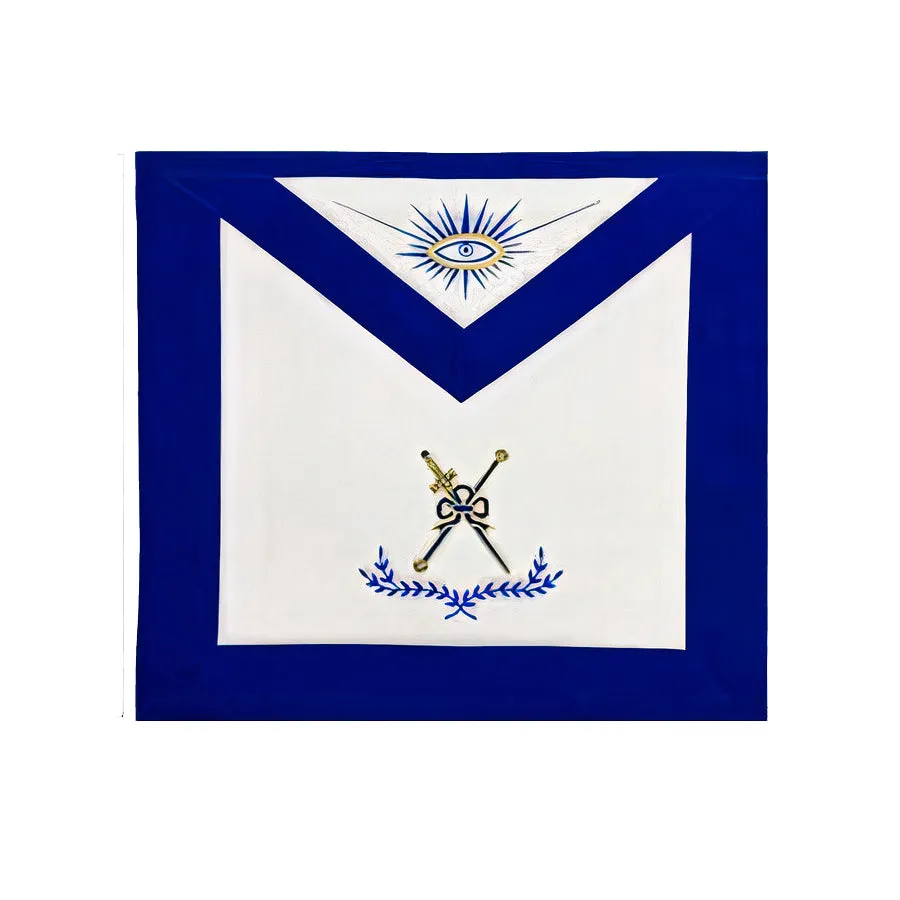 Inner Guard Blue Lodge Apron - Royal Blue