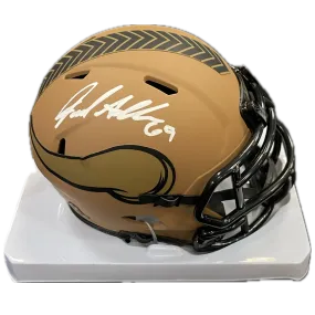 Jared Allen Autographed Minnesota Vikings Salute To Service Mini Helmet