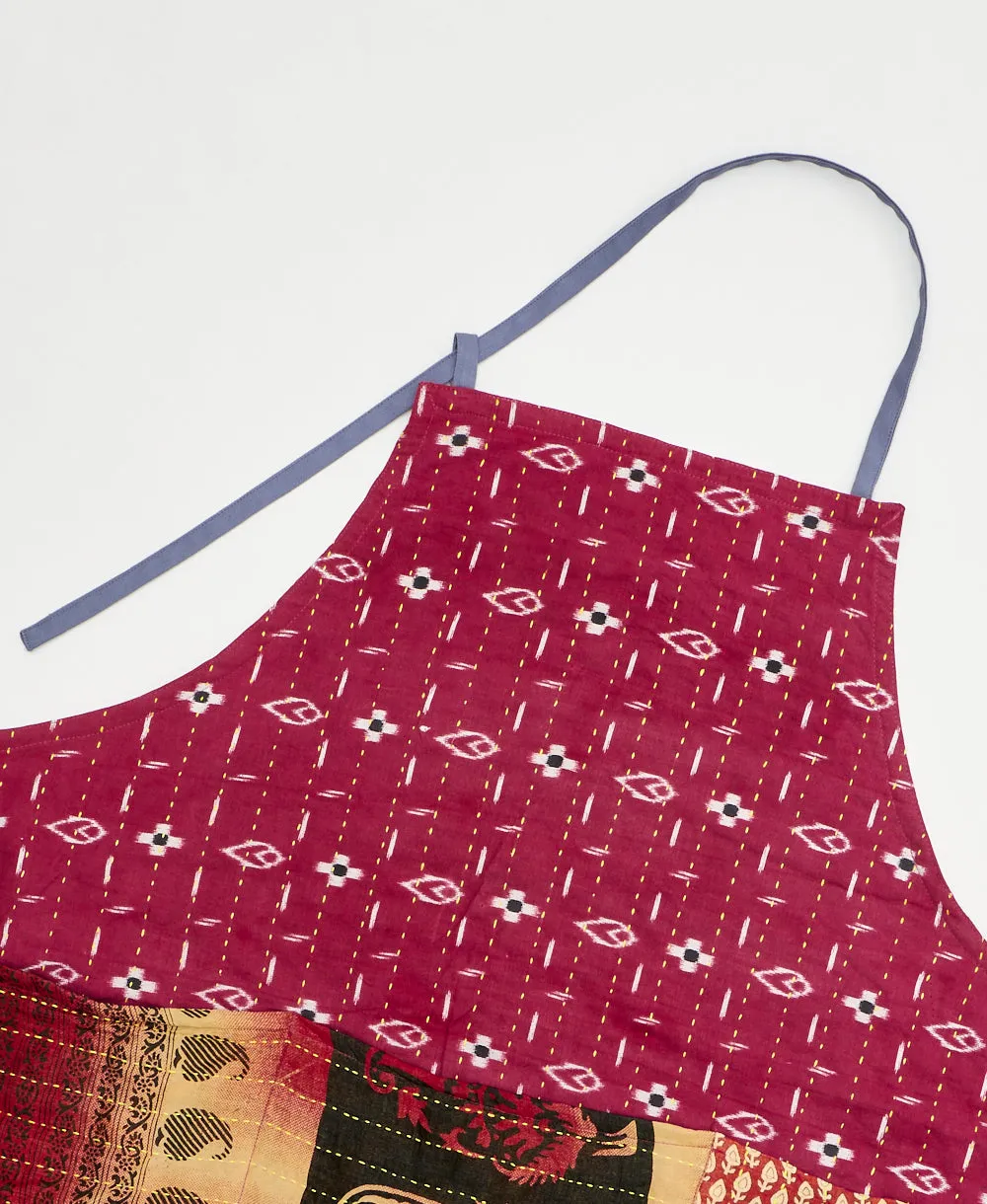 Kantha Bib Apron - No. 240225