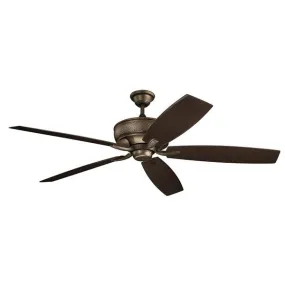 Kichler 310206WCP Monarch™ Patio 70" Fan Weathered Copper