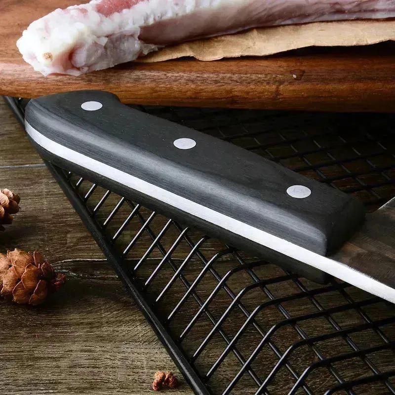 Kitchen Butcher Chef's Knife Kitchen Chopping Knife and Scabbard