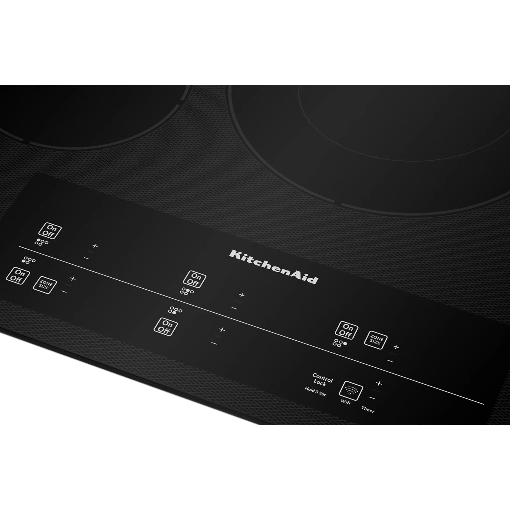 KitchenAid  30" Electric Cooktop with 5 Elements and Touch-Activated Controls (KCES950KBL)