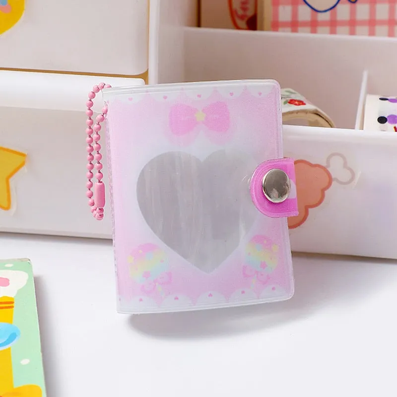 Kpop Love Heart Mini Photo Holder