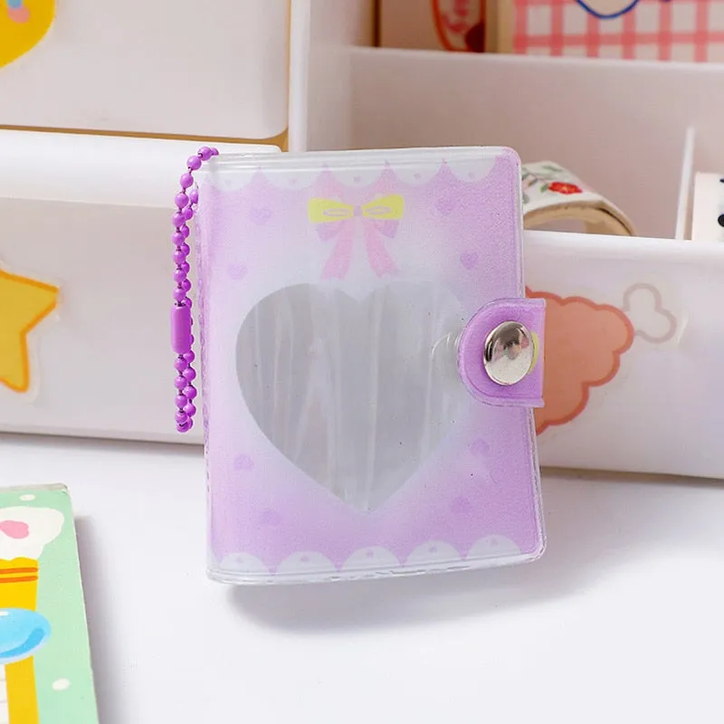 Kpop Love Heart Mini Photo Holder