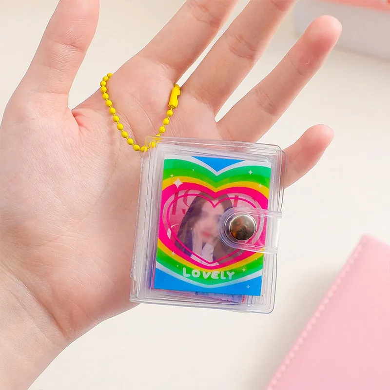 Kpop Love Heart Mini Photo Holder