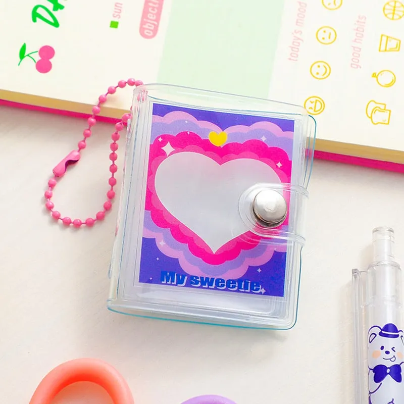 Kpop Love Heart Mini Photo Holder