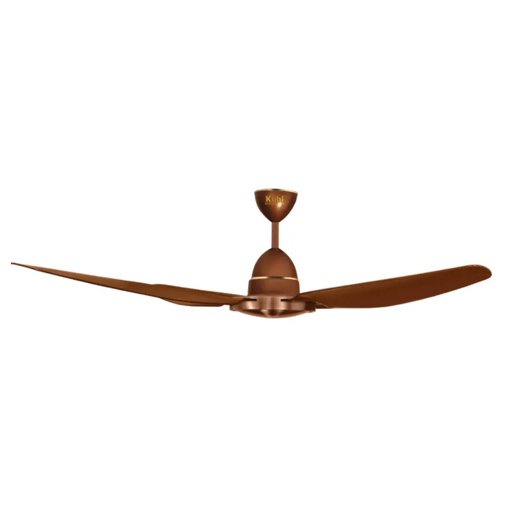 Kuhl Brise E4 BLDC Ceiling Fan With Remote 1320mm Brown