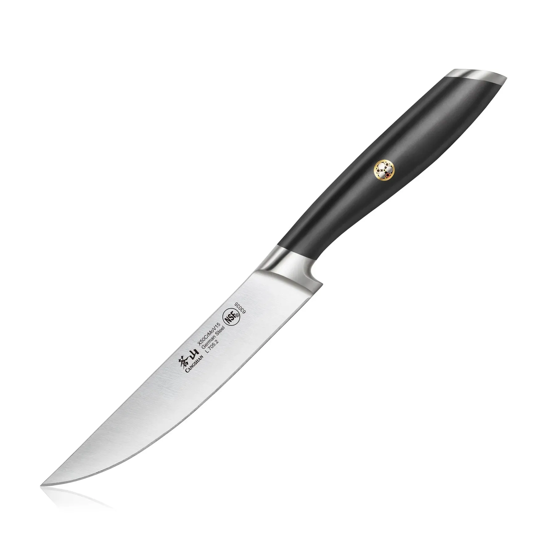 L Series Fine-Edge Steak Knife, Forged German Steel Set-4